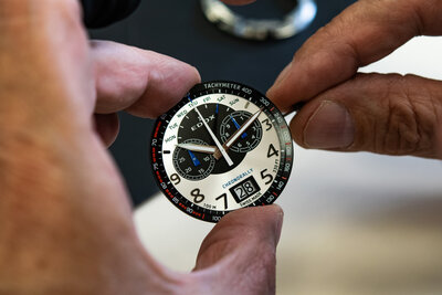 Edox Chronorally Chronograph 38001-tinnbu-bn BMW Limited Edition 2000pcs (+ cinturino di ricambio)