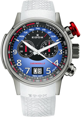 Edox Chronorally Quartz Chronograph 38001 TINR BUDN BMW Limited Edition 2000pcs (+ cinturino di ricambio)
