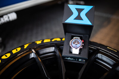 Edox Chronorally Quartz Chronograph 38001 TINR BUDN BMW Limited Edition 2000pcs (+ cinturino di ricambio)