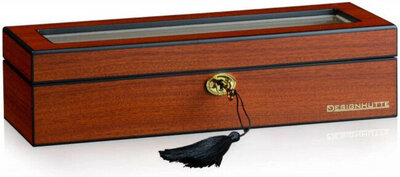 Scatola per orologi Designhütte Auckland Cherry 70005-153