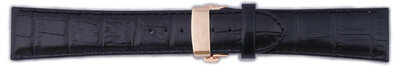 Cinturino in pelle Orient UDCVWRB 24mm (per modello ETAC), nero