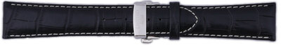Cinturino in pelle Orient UDCVWSB 24mm (per modello FETAC), nero