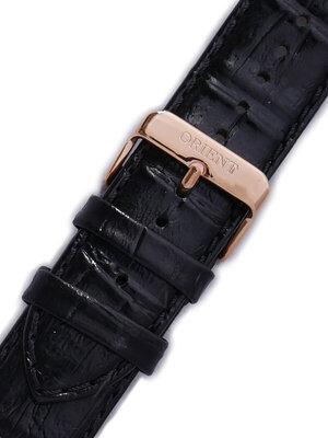 Cinturino in pelle Orient UDEAJRB 24mm (per modello FUNC7), nero