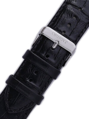 Cinturino in pelle Orient UDEAJSB 24mm (per modello FUNC7), nero