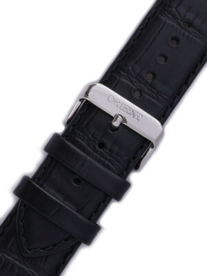 Cinturino in pelle Orient UDEVDSB 24mm (per modello FEUAG), nero