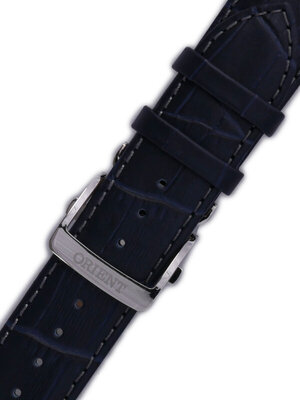 Cinturino in pelle Orient UDEYDSD 22mm (per i modelli ET0T, AK00), blu