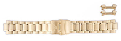 Bracciale in acciaio inossidabile Orient KDDQJAA 22mm (per modello FEU07), dorato
