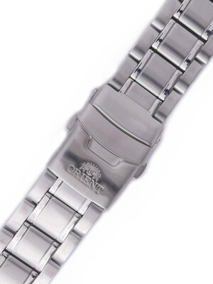 Bracciale in acciaio inossidabile Orient KDDQJSS 22mm (per modello FEU07), argento