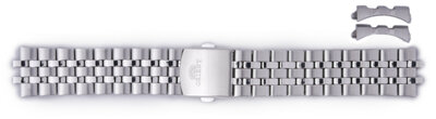 Bracciale in acciaio inossidabile Orient KDEHUSS 22mm (per modello EM7G), argento