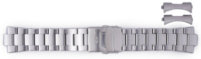 Bracciale in acciaio inossidabile Orient KDEJVSS 24mm (per modello FUNE3), argento