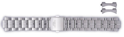 Bracciale in acciaio inossidabile Orient KDEQVSS 22mm (per modello EM7L), argento