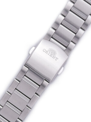 Bracciale in acciaio inossidabile Orient KDFCJSS 22mm (per modello FUNG3), argento