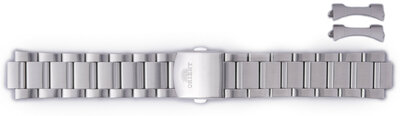 Bracciale in acciaio inossidabile Orient KDFCJSS 22mm (per modello FUNG3), argento