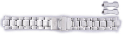 Bracciale in acciaio inossidabile Orient PDCGXSS 21mm (per modello CTD0B), argento