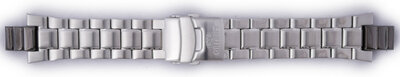 Bracciale in acciaio inossidabile Orient PDCQDSZ 22mm (per modello STD0G), argento