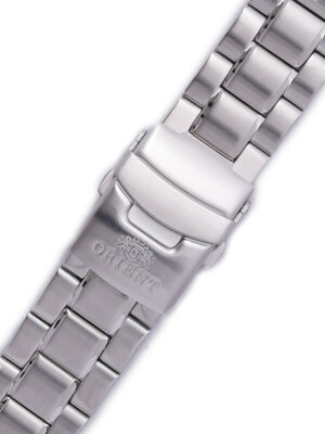 Bracciale in acciaio inossidabile Orient PDCQDSZ 22mm (per modello STD0G), argento