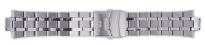 Bracciale in acciaio inossidabile Orient PDDEFSS 24mm (per modello FTD0S), argento