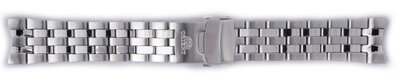 Bracciale in acciaio inossidabile Orient PDDMESS 23mm (per modello FFT00), argento