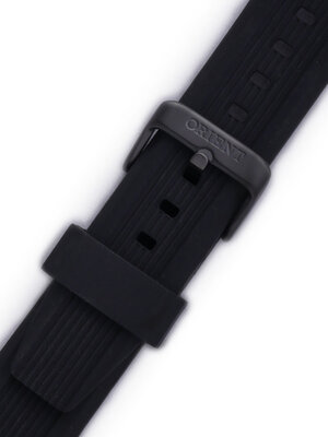 Cinturino in silicone Orient VDESB0B 22 mm (per i modelli FTW01, FUNE9), nero