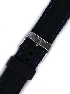 Cinturino in silicone Orient VDFCKSX 22mm (per modello FUNG3), nero