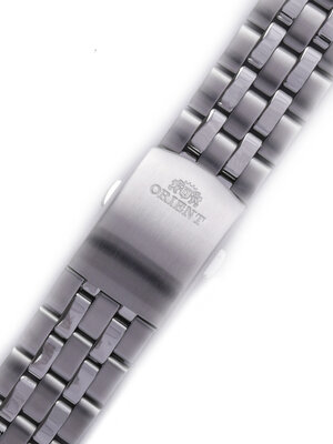 Bracciale in acciaio inossidabile Orient YDEVGSS 20mm (per modello FEU0A), argento