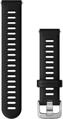 Cinturino in silicone Garmin 18mm (pro Venu 2S, Vívoactive 4S, Vívomove 3S), nero, Quick Release