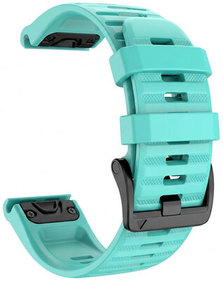 Cinturino in silicone Ricardo Livigno 20mm, Blue, QuickFit