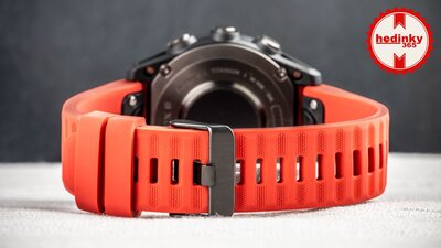 Cinturino in silicone Ricardo Livigno 20mm, Red, QuickFit
