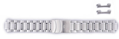 Bracciale in acciaio inossidabile Orient KDCJSSS (per modello CTD0D), argento