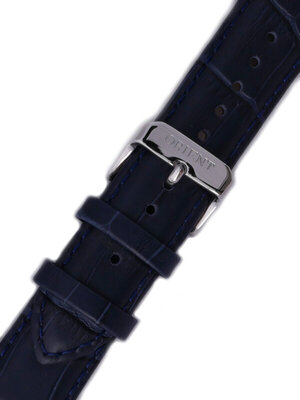 Cinturino in pelle Orient UL016013J0 22mm (per modello RA-AG00), blu