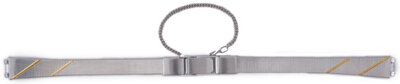 Bracciale in acciaio inossidabile Orient NCFQYS0, argento
