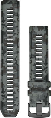 Cinturino in silicone Garmin (per Instinct 2), grigio/mimetico, 010-13105-04