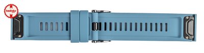 cinturino in silicone Ricardo San Martino 26mm, Blue, QuickFit