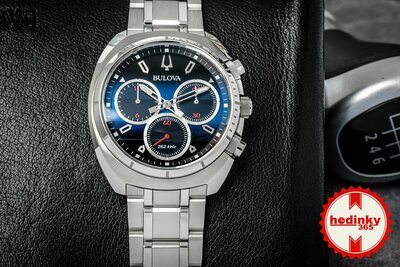 Bulova Curv Classic Quartz Chronograph 96A185
