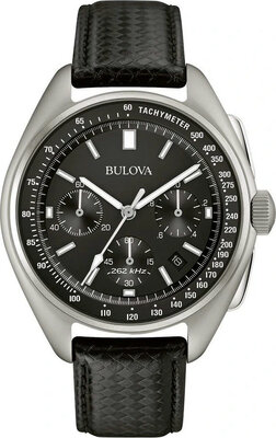 Bulova Lunar Pilot Quartz Chronograph 96B251 Special Edition (+ cinturino di ricambio di nylon)