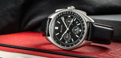 Bulova Lunar Pilot Quartz Chronograph 96B251 Edizione Speciale (+ cinturino di ricambio)