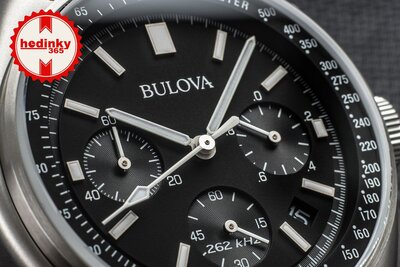 Bulova Lunar Pilot Quartz Chronograph 96B251 Edizione Speciale (+ cinturino di ricambio)