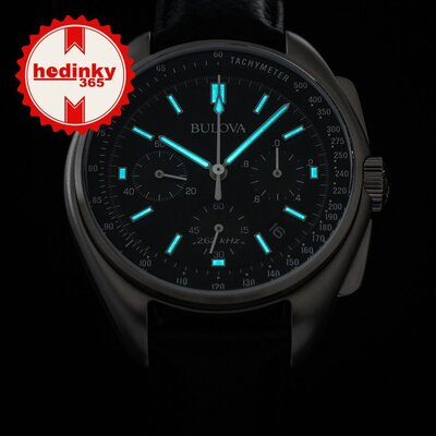 Bulova Lunar Pilot Quartz Chronograph 96B251 Edizione Speciale (+ cinturino di ricambio)