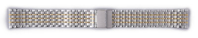 Bracciale in acciaio inossidabile Orient KCEFKS0 18 mm, bicolore