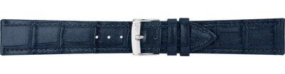 Cinturino in pelle Morellato Tiglio 5673D74.062 M, blu, ecopelle