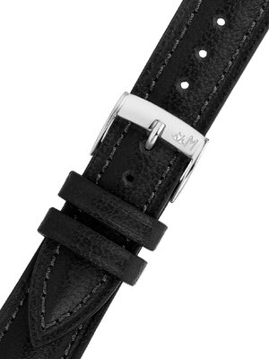 Cinturino nero in pelle Morellato Tradition 5671D72.019 M
