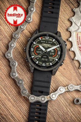 cinturino in silicone Ricardo Livigno 22mm, Black, QuickFit