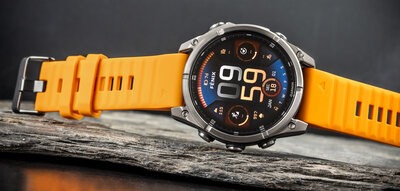 cinturino in silicone Ricardo Livigno 22mm, Orange, QuickFit
