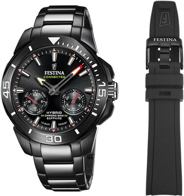 Festina Chrono Bike 2022 20648/1 Hybrid Connected + cinturino di ricambio in silicone
