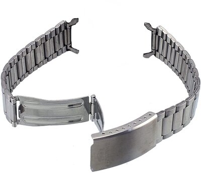 Bracciale in acciaio inossidabile Orient M0902SS 19mm (per modelli AB00, EM04), argento