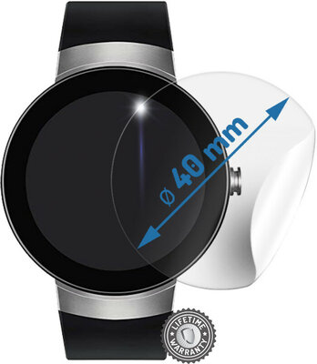 Pellicola protettiva Screenshield per orologi, diametro 40mm