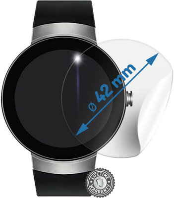 Pellicola protettiva Screenshield per orologi, diametro 42mm
