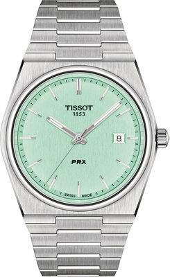 Tissot PRX Quartz T137.410.11.091.01 (in colore Tiffany Blue)