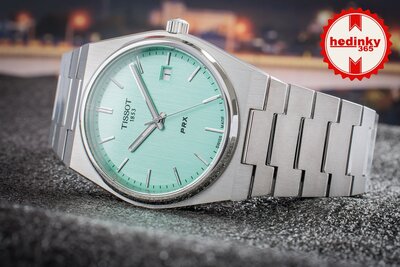 Tissot PRX Quartz T137.410.11.091.01 (nel colore Tiffany Blue)