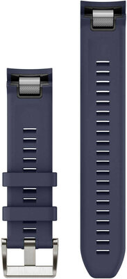 cinturino in silicone Garmin 22mm (per Garmin MARQ), blu V2, QuickFit, 010-13225-02